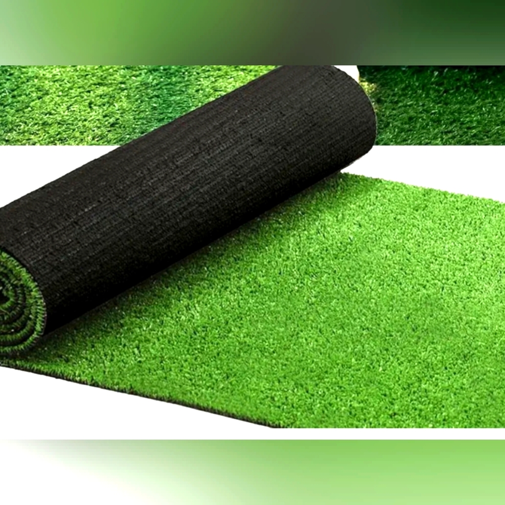 SHNOSU Artificial Grass Turf 0.4 Inch 4FTX6FT Synthetic Grass Mat Fake Grass Ind